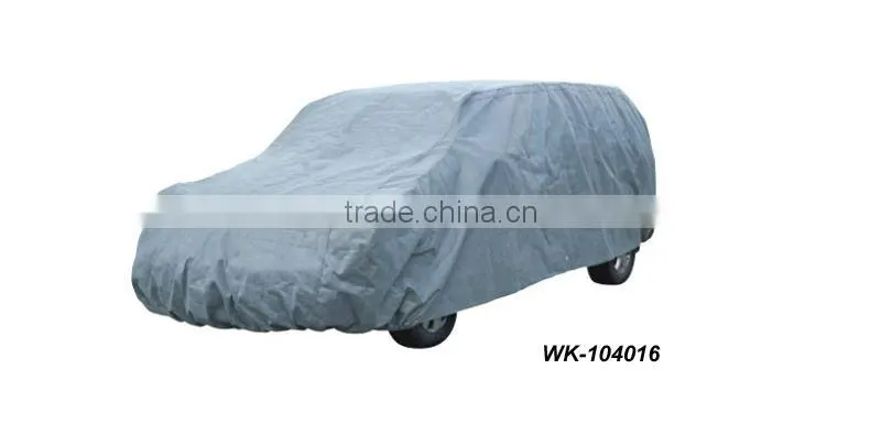 cheap 4 layers non-woven waterproof car cover