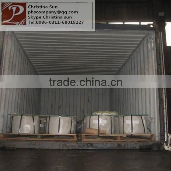 China manufacture galvanized steel strapping, stainless steel banding strap