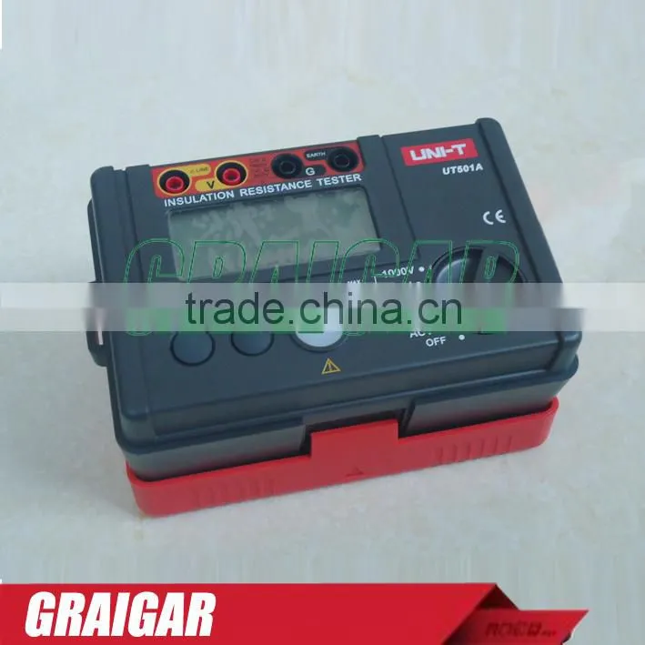 Digital Insulation Resistance Meter UT501A ,0-1000V , up to 5.5G ohm Multi-function Ohm Tester