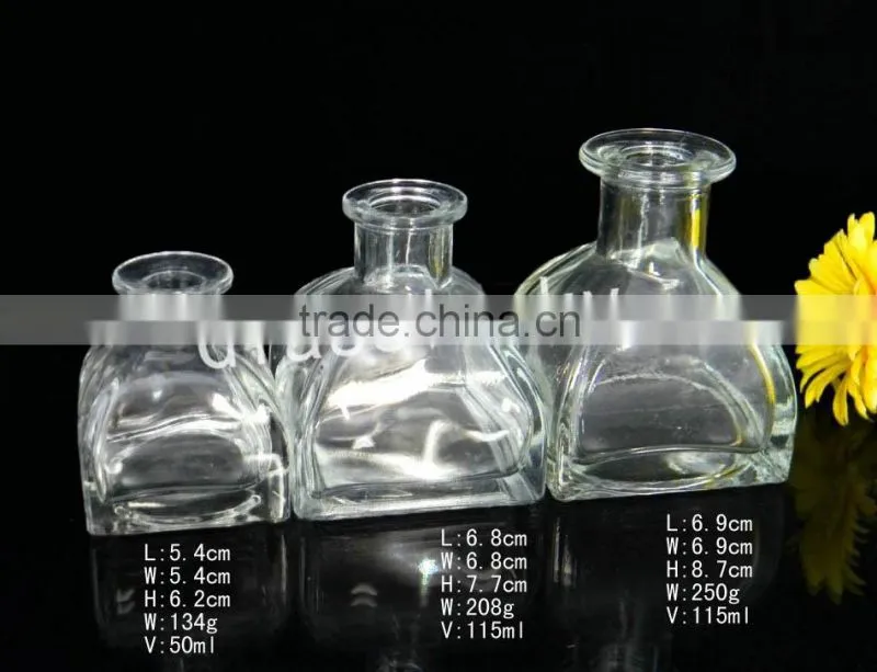 2016 hot sale DF0035 wholesale crystal decorative fragrance reed diffuser and rattan reed flower diffuser