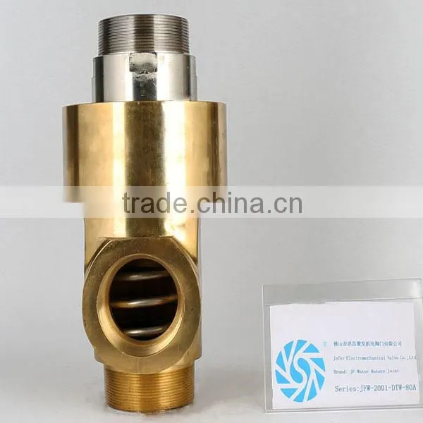 welding fitting 3'' bsp thread rotary joint copper connectors high power