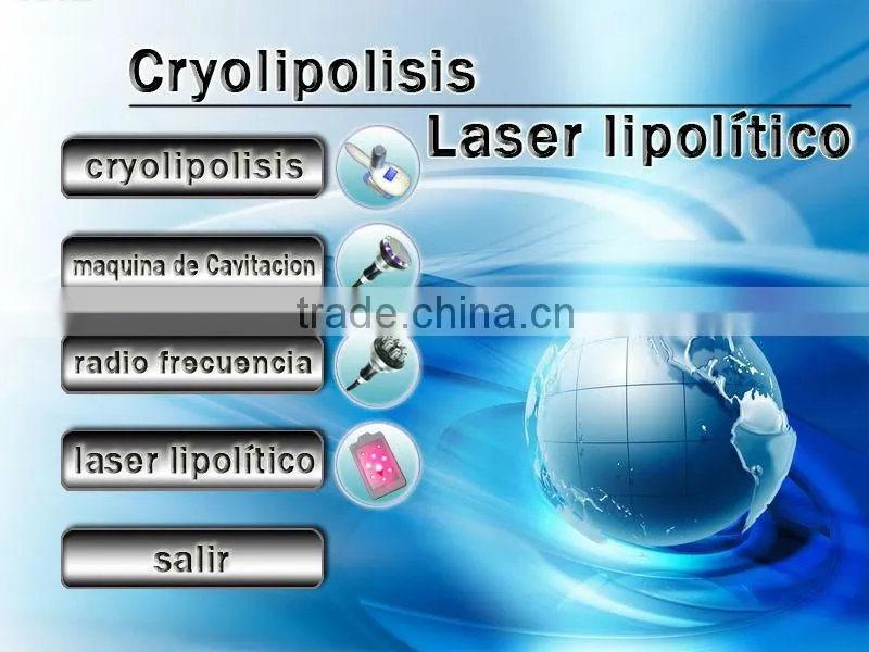 4in1 Laser Lipolysis + 40K cavitation + Body RF + Cryolipolysis Freeze Fat Machine Beauty Slimming Instruments