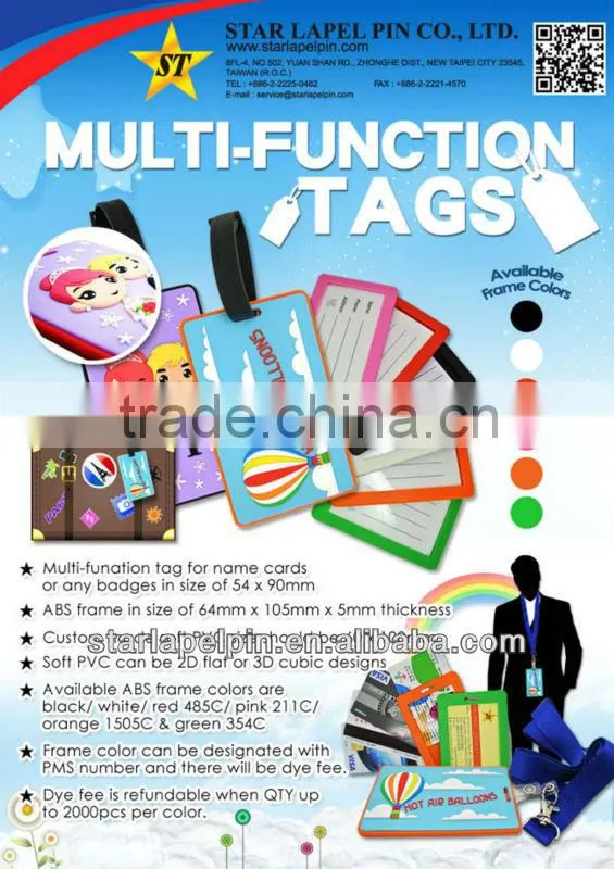 Promotional Soft PVC Led light Keychain