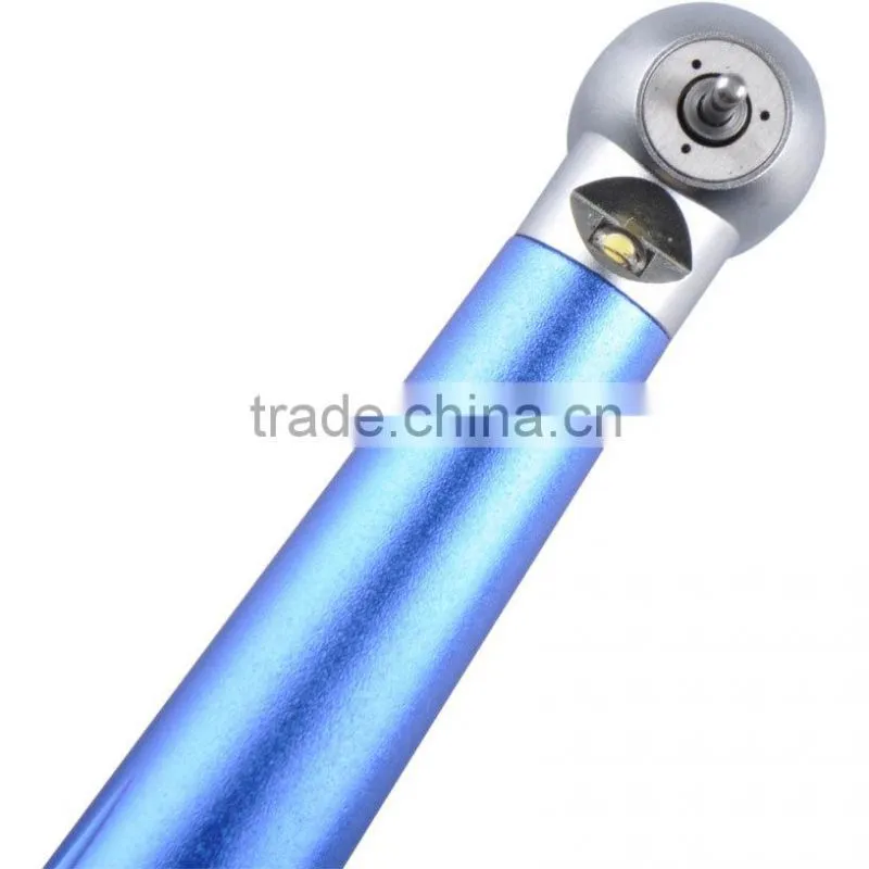 high speed blue color fiber optic dental handpiece/air turbine