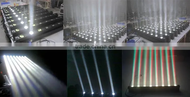 New design stage 10W8 white bar light led