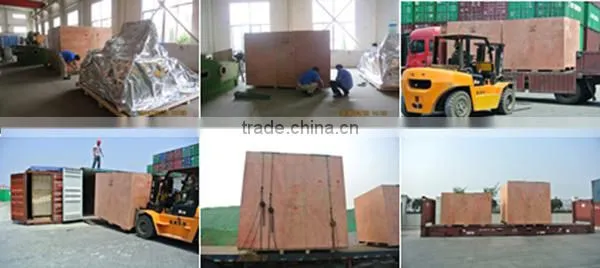 Rubber batch off cooling machine