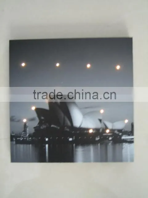 LED canvas painting LIGHT