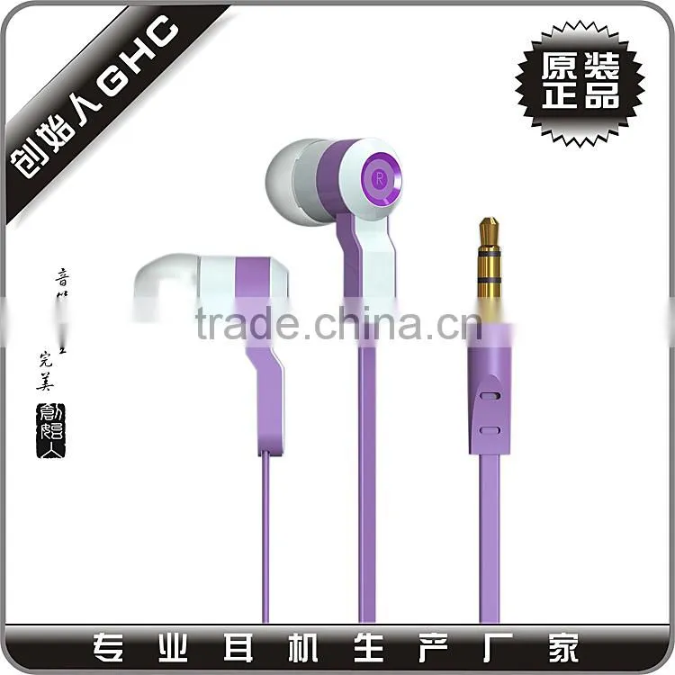 shoe lace sporting earphone with factory price and free sample offered