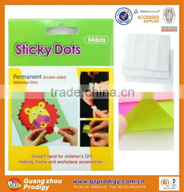 double sided hot melt adhesive for round dot