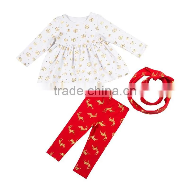 2016 Newest Design Christmas Clothing for Baby Girls,Baby Dress from Yiwu Kapu,Kids Christmas Gifts