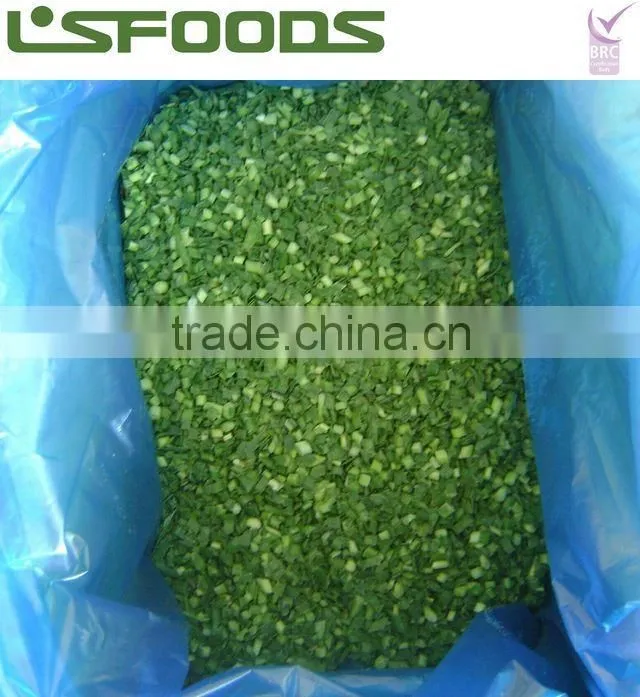 China IQF Frozen Leek Chinese chive garlic chives for sale