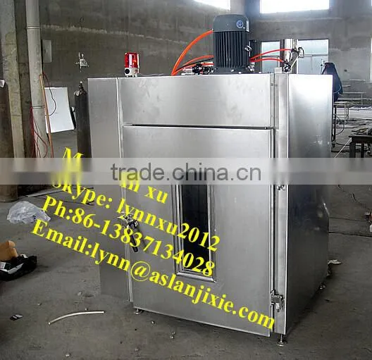 chicken meat smoker /sausage smoking machine/automatic fish smokehouse