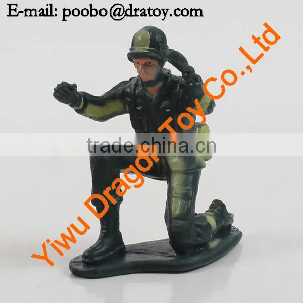High quality plastic soldier figure toys