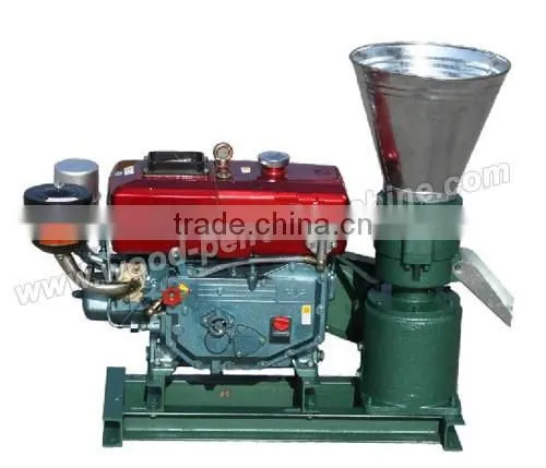 Factory Direct Diesel Flat Die Pellet Press