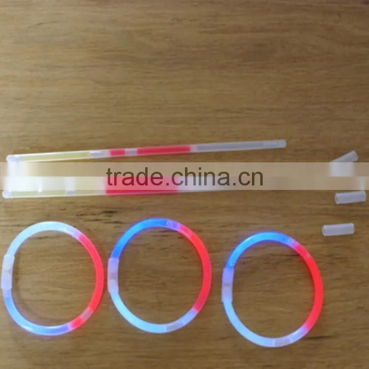 Three-color glow stick bracelet
