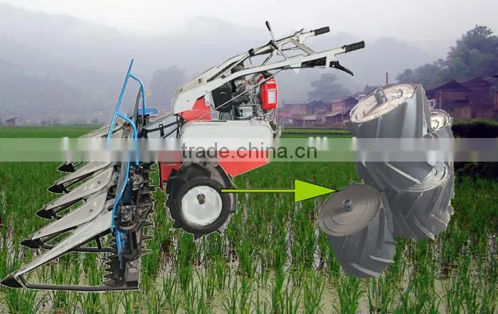 Agri farm mini Propelled Crawler Harvester