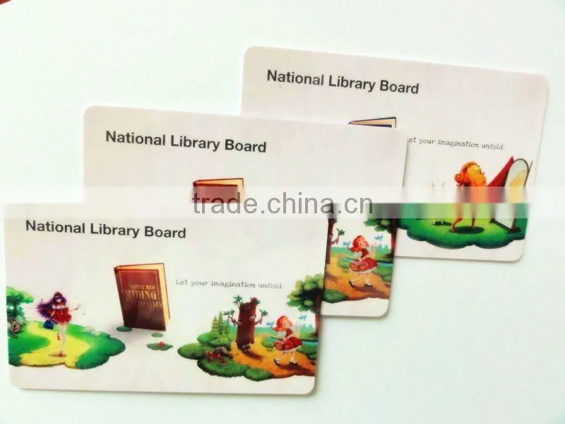 Offset Printing Plastic Magnetic Strip Card
