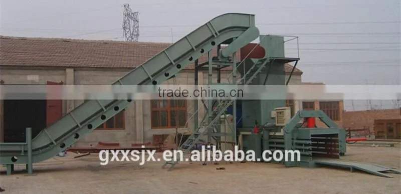 YWC-200T Hydraulic Full-automatic Horizontal waste paper and carton baler