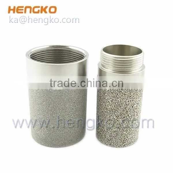 sintered metal porous stainless steel drain filter