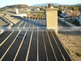 pool solar panel heater,solar pool heating,EPDM mat,low