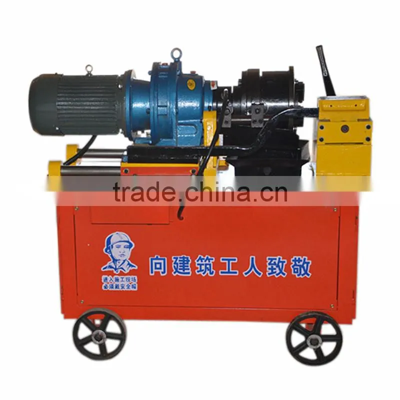 Competitive price rebar parallel thread rolling screw making machine