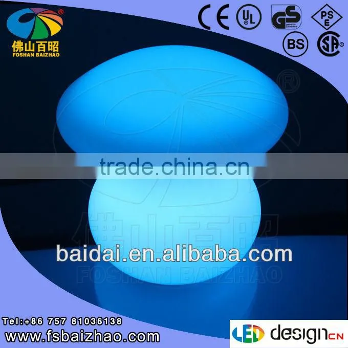 LED mushroom shape flashing table mood light