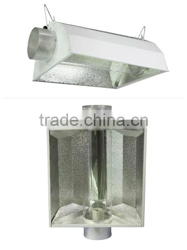 Hydroponic grow lighting lamp shades and Reflector