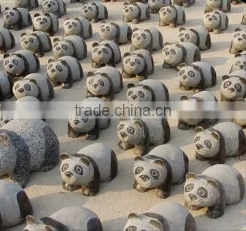 Granite Panda Statues