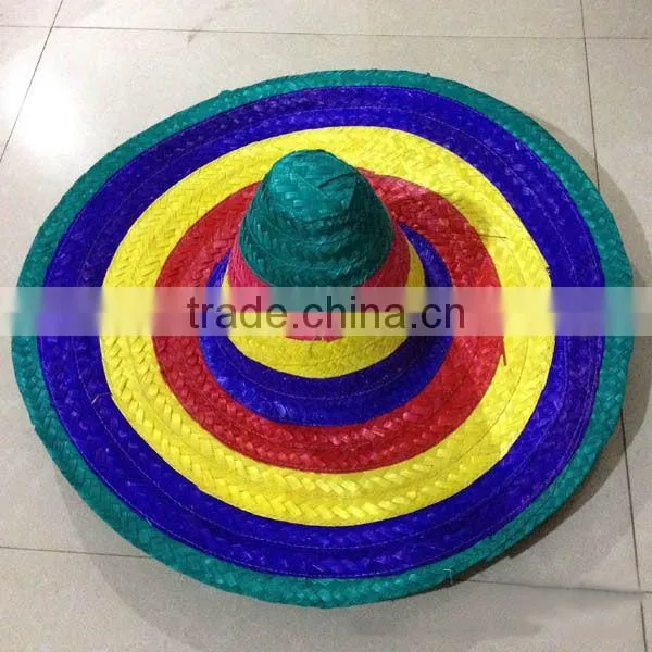 Hot Sale Custom Summer sombrero straw hat wholesale