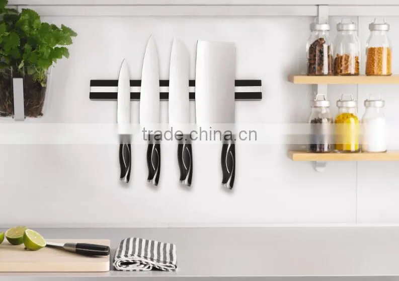 Magnetic Knife Holder in aluminium/wood/bamboo/stainless steel/plastic, Magnetic Knife rack