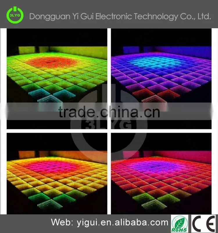 Factory price christmas led light stage lighting interactive panels led dance floor