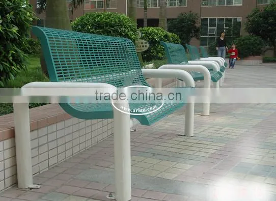 Arlau Cheap Patio Set,Steel Outdoor Furniture,Outdoor Relax Metal Bench