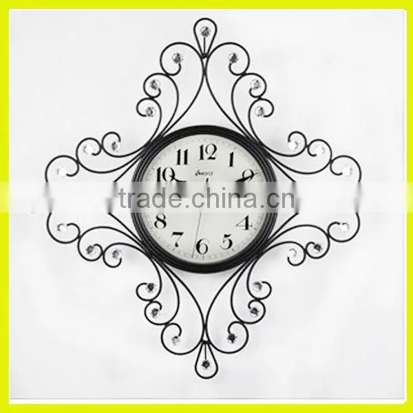 stainless wall clock,metal wall clock
