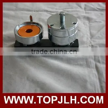 Pneumatic Button Press Machine with badge dies 25mm - 75mm options