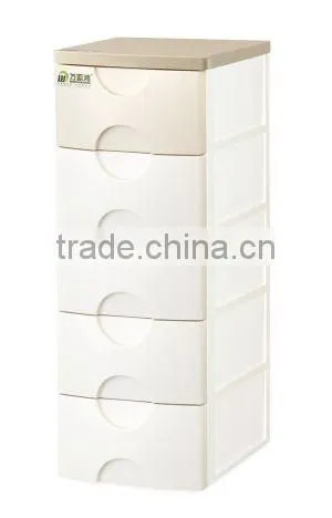 Decrative Plastic Lightweight Storage Cabninet For Closet/Office