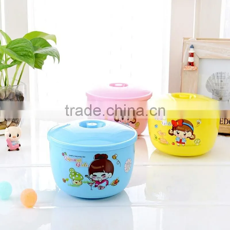 colorful stainless steel thermal food container for kids