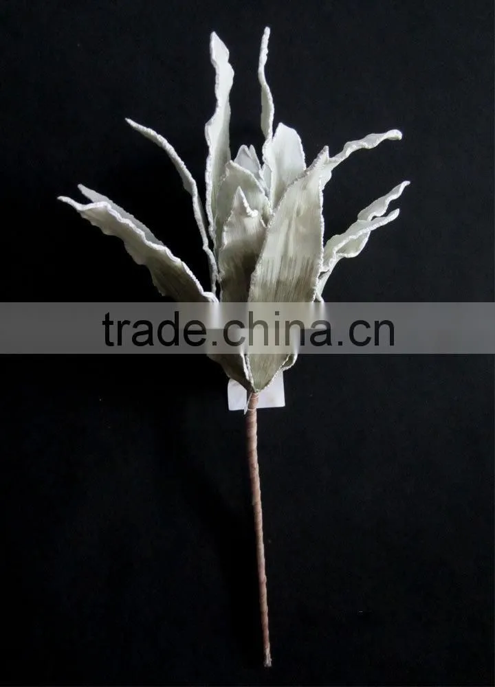 cheap artificial tropical grass head plants