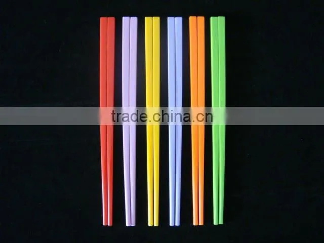 Melamine color chopsticks with toy