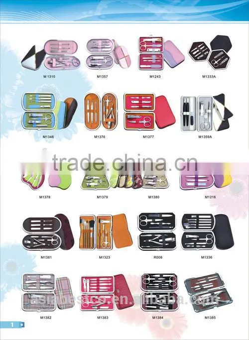 Metal Frame Manicure Set Beauty Tools