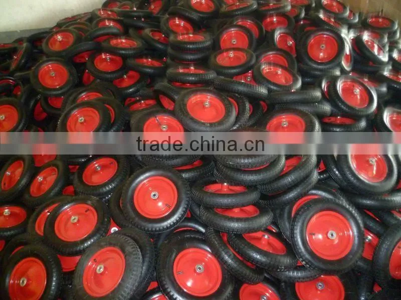 3.25 3.00-8 Pneumatic Rubber Wheel