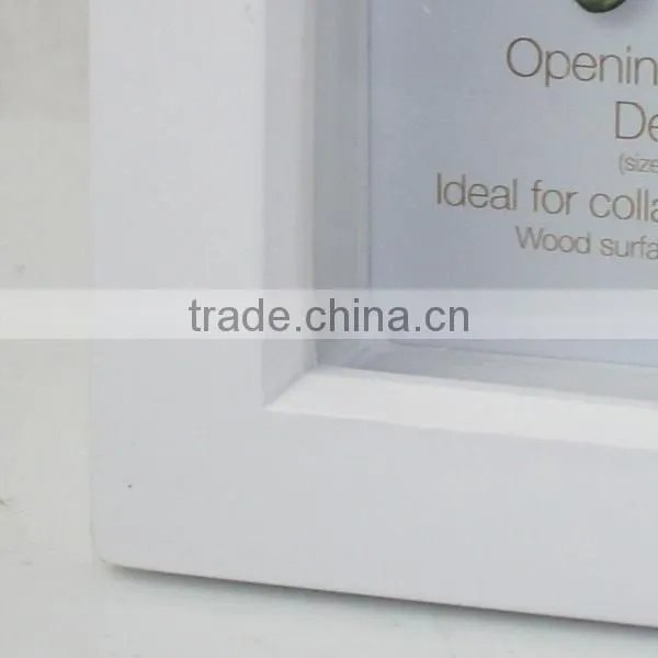 2016 high quality baby wooden light frame photo, beautiful wooden light frame photo W09A024