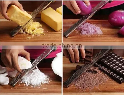 Quality Stainless steel 304 potato zester with FDA silicone handle Cheap