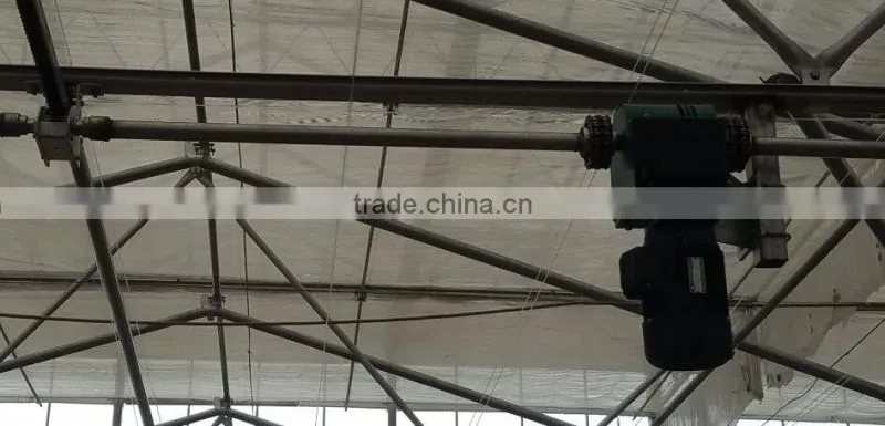 Commercial Plastic Film Blackout Greenhouse for Medical Plant