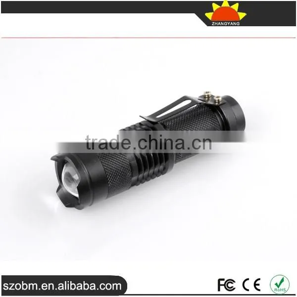 Custom Logo 395nm UV led flashlight kit Mini Aluminum Alloy UV LED Flashlight Torch Set