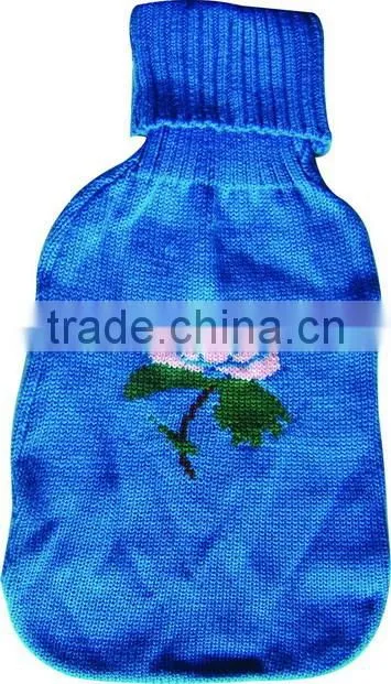 penguin embroidery Hot water bottle cover