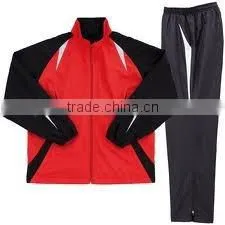2014 newest mix color tracksuits,100% Polyester,top design tracks/Nylon/Taslon/PC/Trinda & Piping in Contrast Colors
