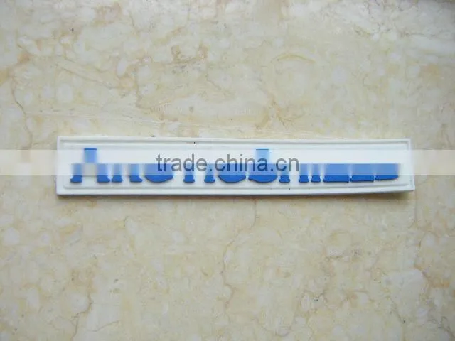 Customed pvc rubber patches for clothing