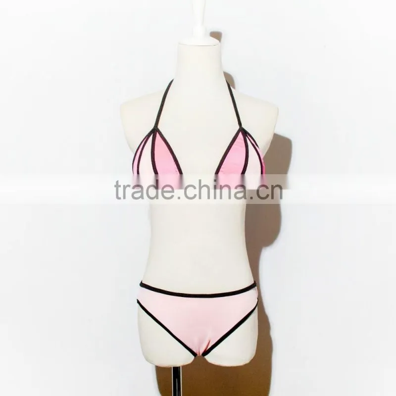 Sexy Women Bikini set Push Up Striped Triangle Bathing Suit Beach Swimwear
