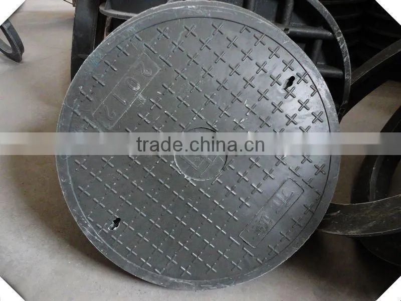 Plastic composite manhole cover and road grates