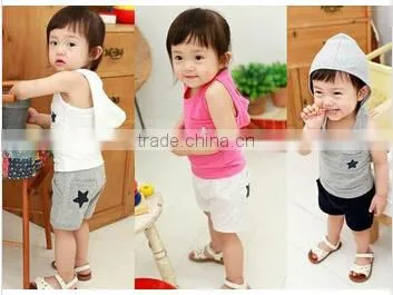 Wholesale clothes summer boy set child clothing 1